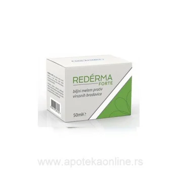 REDERMA FORTE BILJNI MELEM PROTIV VIRUSNIH BRADAVICA REDERMA FORTE BILJNI MELEM PROTIV VIRUSNIH BRADAVICA