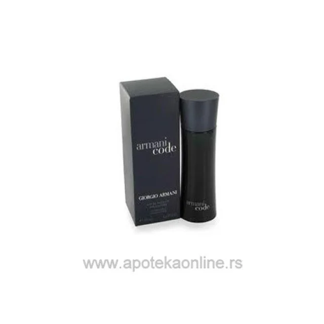ARMANI BLACK CODE MAN EDT 125ml - Online Apoteka ARMANI BLACK CODE MAN EDT 125ml