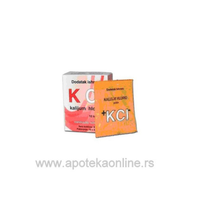 KALIJUM HLORID KESICE 9g - Online Apoteka KALIJUM HLORID KESICE 9g