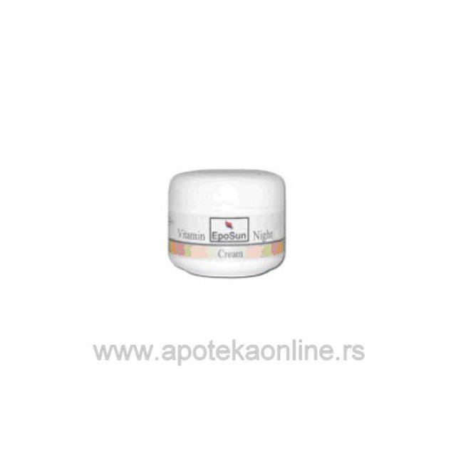 VITAMIN NIGHT CREAM 50ml - Online Apoteka VITAMIN NIGHT CREAM 50ml