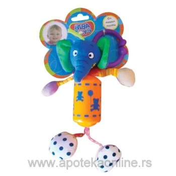 BIBA TOYS VISEĆA IGRAČKA- PAS, SLONČE, LAVIĆ
