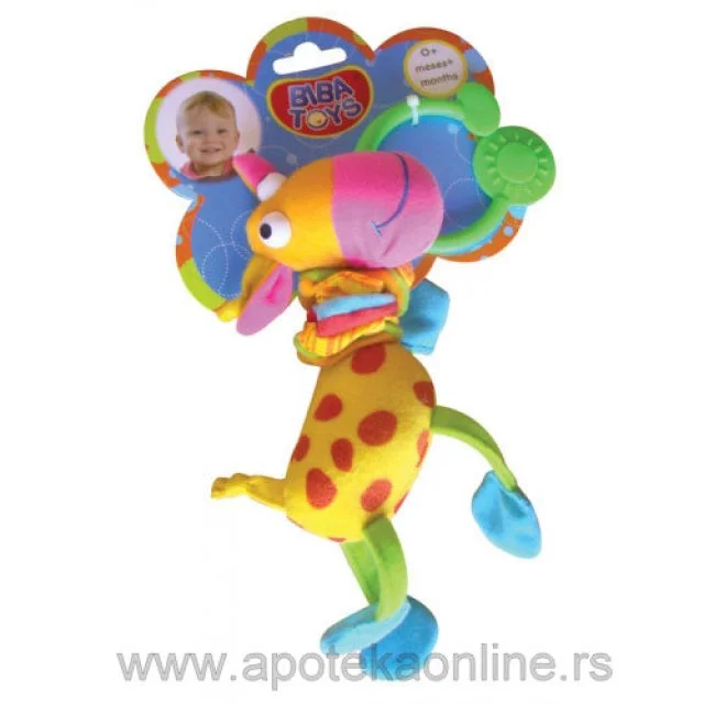 BIBA TOYS VISEĆA IGRAČKA VESELA ŽIRAFA - Online Apoteka BIBA TOYS VISEĆA IGRAČKA VESELA ŽIRAFA