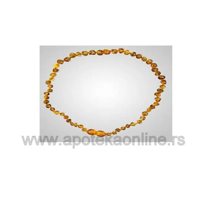 GRUNSPECHT OGRLICA OD ĆILIBARA, 35CM- BOJA MED