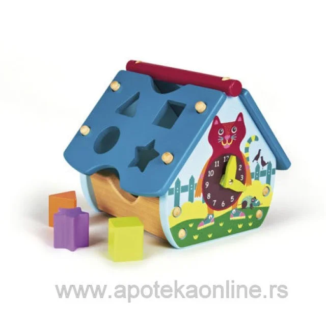 OOPS IGRAČKA DRVENA EDUKATIVNA KUĆA