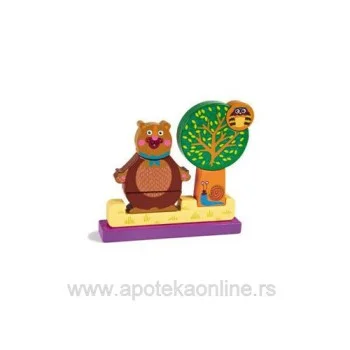OOPS IGRAČKA DRVENA SLAGALICA ŠUMA