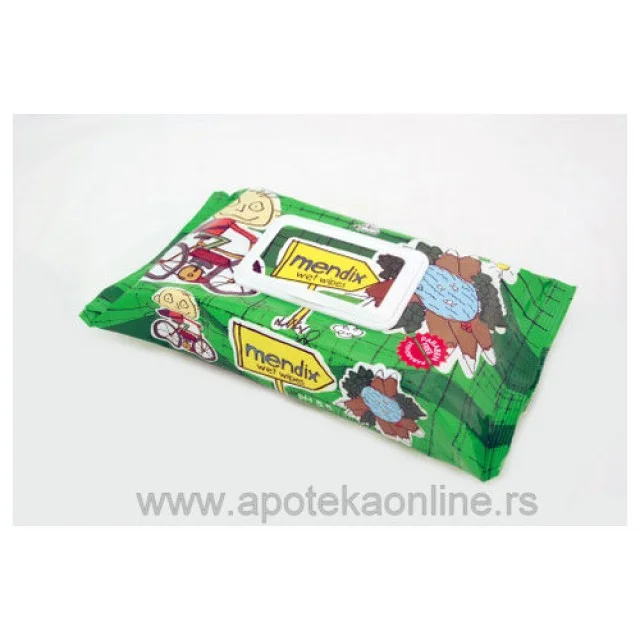 FRESH SOFT MENDIX VLAŽNE MARAMICE TRAVEL PACK 20 KOMADA - Online Apoteka FRESH SOFT MENDIX VLAŽNE MARAMICE TRAVEL PACK 20 KOMADA