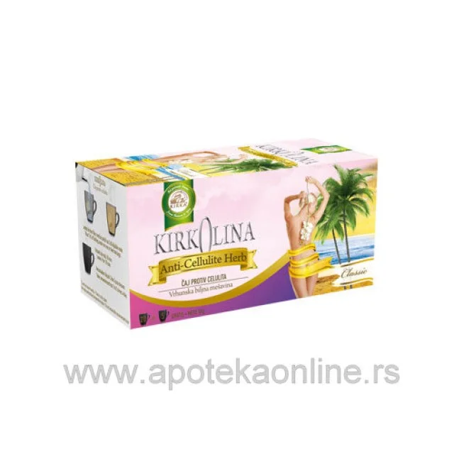 KIRKOLINA ANTICELULIT ČAJ - Online Apoteka KIRKOLINA ANTICELULIT ČAJ