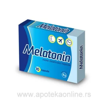 MELATONIN MEKE ŽELATINSKE KAPSULE