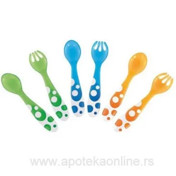 MUNCHKIN VILJUŠKA I KAŠIKA ŠARENA 6 KOMADA