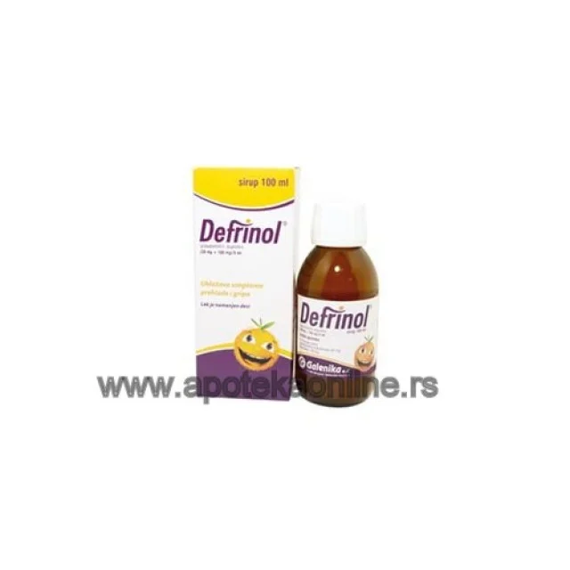 DEFRINOL SIRUP - Online Apoteka DEFRINOL SIRUP