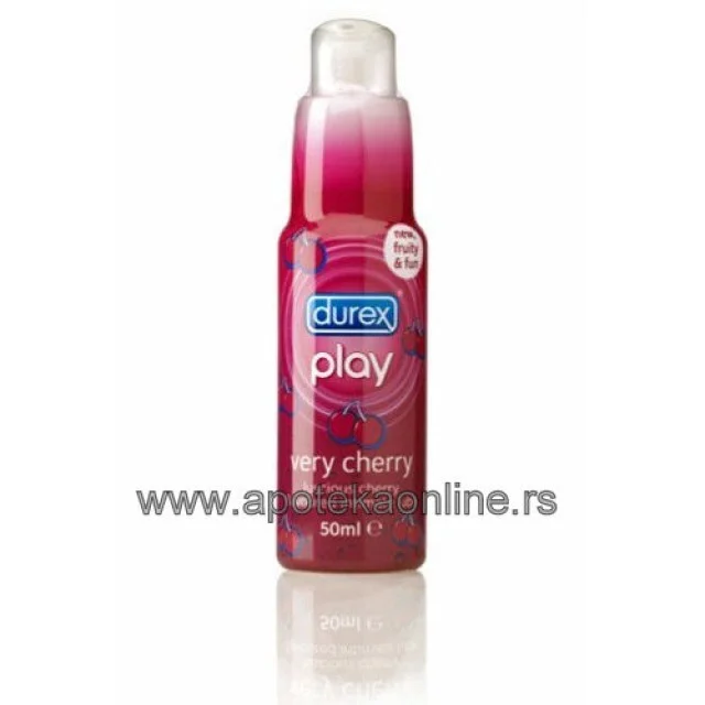 DUREX PLAY CHERRY LUBRIKANT 50ML - Online Apoteka DUREX PLAY CHERRY LUBRIKANT 50ML
