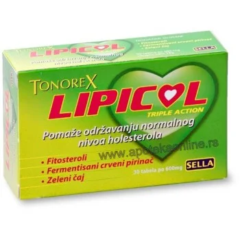 TONOREX LIPICOL TRIPLE ACTION KAPSULE