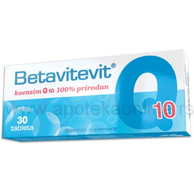BETAVITEVIT Q10 TABLETE - Online Apoteka BETAVITEVIT Q10 TABLETE