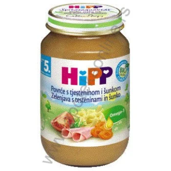 HIPP KAŠICA OD TESTENINE SA ŠUNKOM I POVRĆEM 190g HIPP KAŠICA OD TESTENINE SA ŠUNKOM I POVRĆEM 190g
