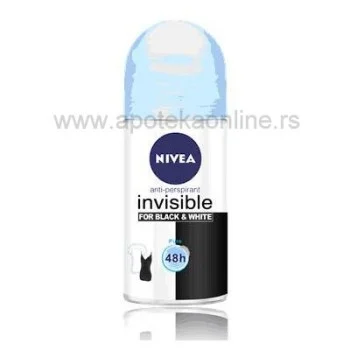 NIVEA DEO BLACK&WHITE NEVIDLJIVI PURE ROLL-ON 