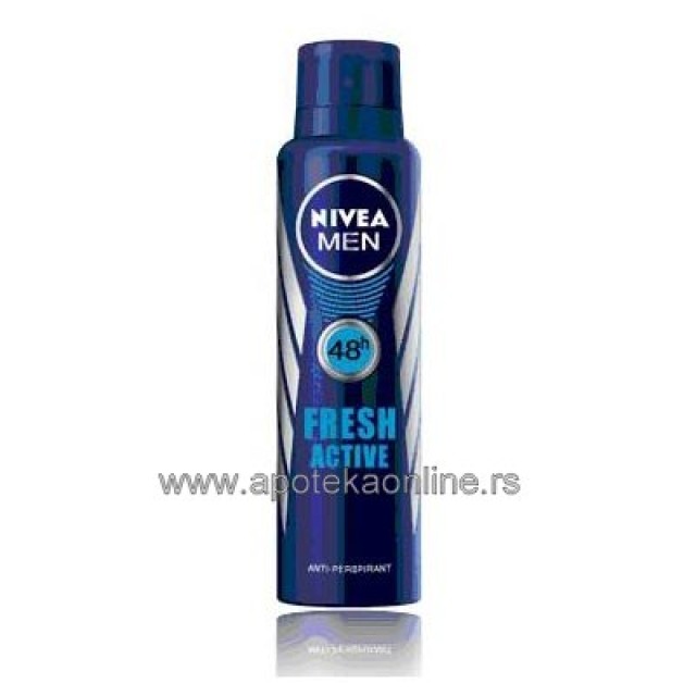 NIVEA DEO OSVEŽAVAJUĆI DEZODORANS U SPREJU ZA MUŠKARCE - Online Apoteka NIVEA DEO OSVEŽAVAJUĆI DEZODORANS U SPREJU ZA MUŠKARCE