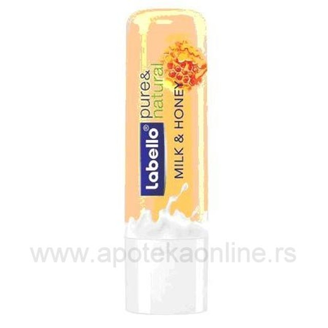 NIVEA LABELLO NATURAL MLEKO & MED - Online Apoteka NIVEA LABELLO NATURAL MLEKO & MED