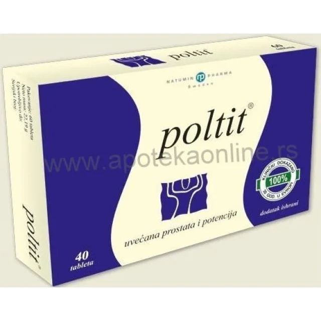 POLTIT 40 TABLETA - Online Apoteka POLTIT 40 TABLETA