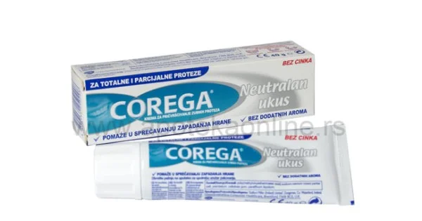 Corega Reklama COREGA KREMA - NEUTRALAN UKUS | Apoteka Online Premium