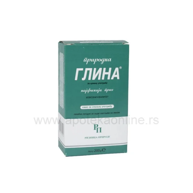 GLINA  - SPOLJNA UPOTREBA