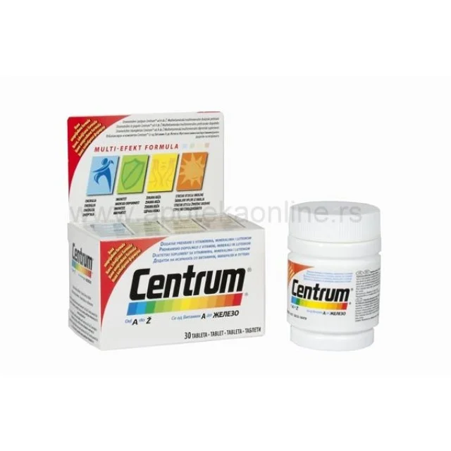 CENTRUM A - Ž LUTEIN 60 TABLETA