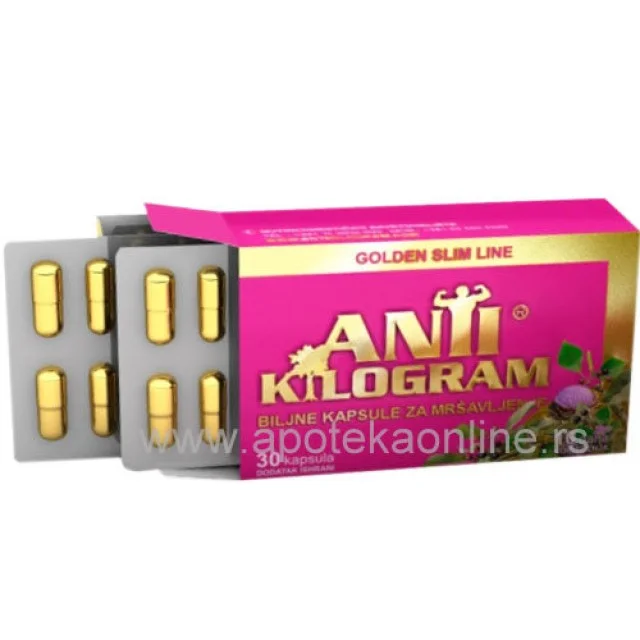 ANTI KILOGRAM BILJE KAPSULE - Online Apoteka ANTI KILOGRAM BILJE KAPSULE