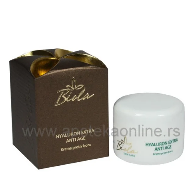 BIOLA HYALURON EXTRA ANTI AGE KREM - Online Apoteka BIOLA HYALURON EXTRA ANTI AGE KREM