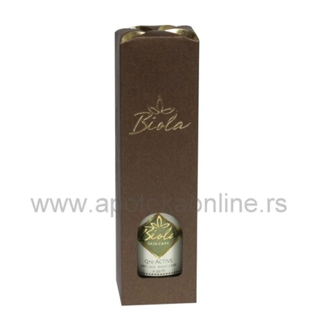 BIOLA - Q 10 ACTIVE ANTI AGE FLUID, NIGHT CARE