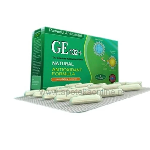 GE 132 PLUS NATURAL 30 KAPSULA - Online Apoteka GE 132 PLUS NATURAL 30 KAPSULA