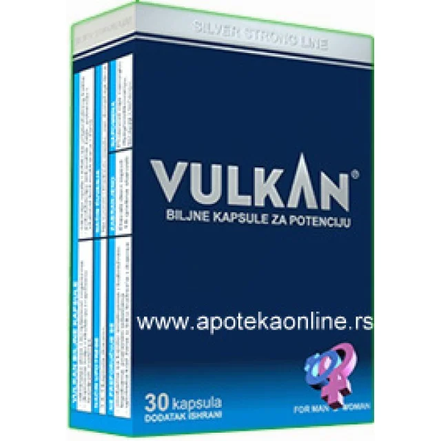 VULKAN SILVER STRONG LINE KAPSULE - Online Apoteka VULKAN SILVER STRONG LINE KAPSULE