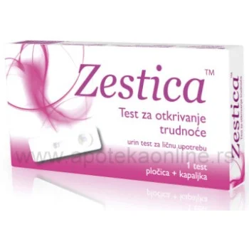 ZESTICA TEST ZA OTKRIVANJE TRUDNOĆE- PLOČICA ZESTICA TEST ZA OTKRIVANJE TRUDNOĆE- PLOČICA