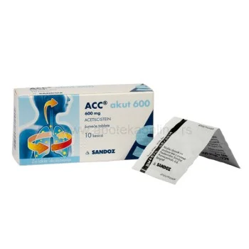ACC AKUT 600  ŠUMEĆE TABLETE