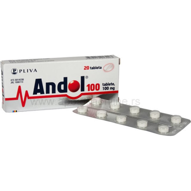 ANDOL 100mg TABLETE