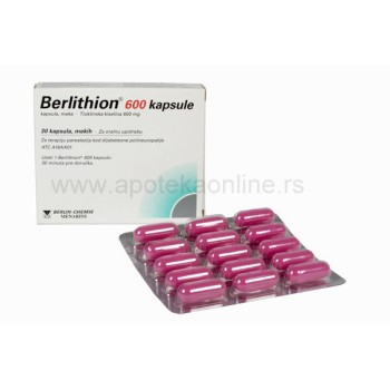 BERLITHION 600mg KAPSULE
