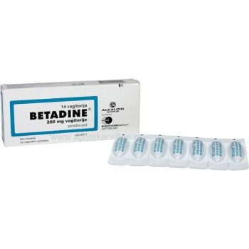 BETADINE VAGITORIJE