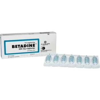 BETADINE VAGITORIJE