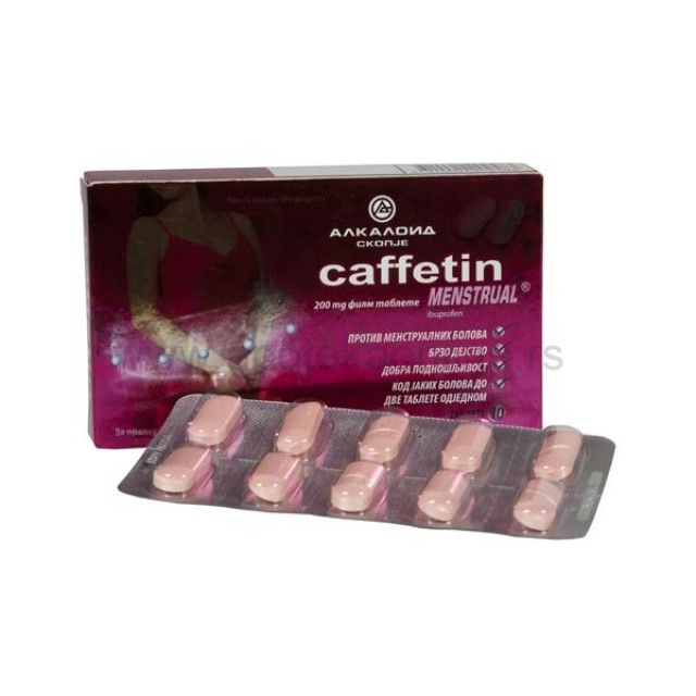 CAFFETIN MENSTRUAL TABLETE