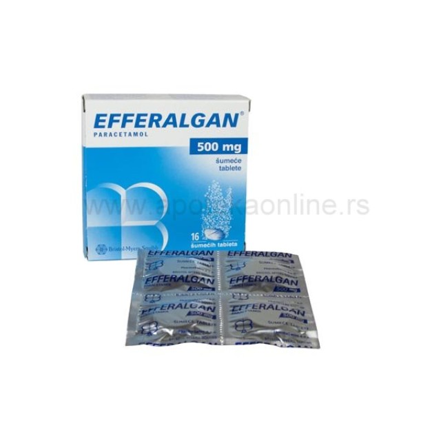 EFFERALGAN 500 ŠUMEĆE TABLETE - Online Apoteka EFFERALGAN 500 ŠUMEĆE TABLETE