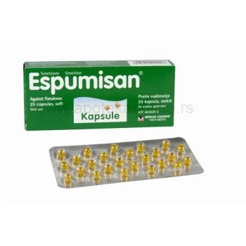 ESPUMISAN 25,50 KAPSULA