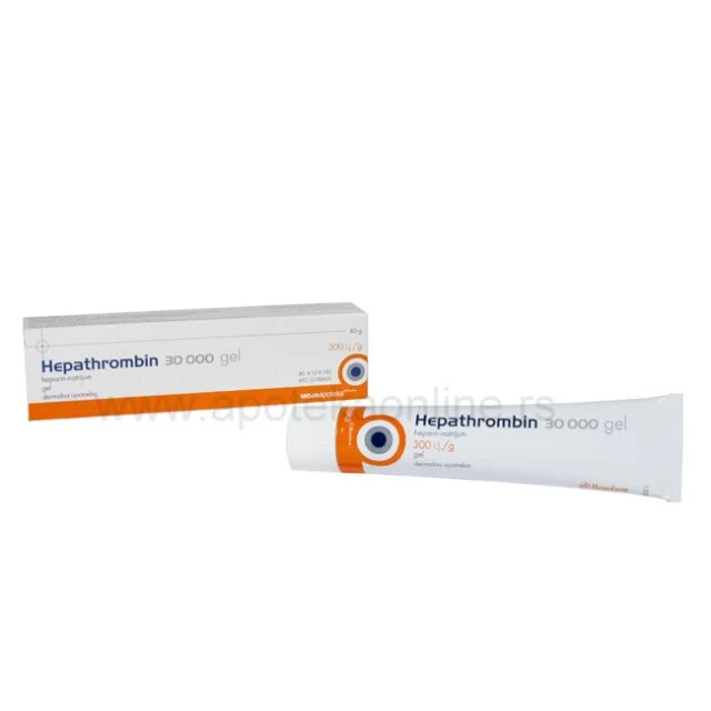 HEPATHROMBIN 30000, 50000 i.j. KREM I GEL