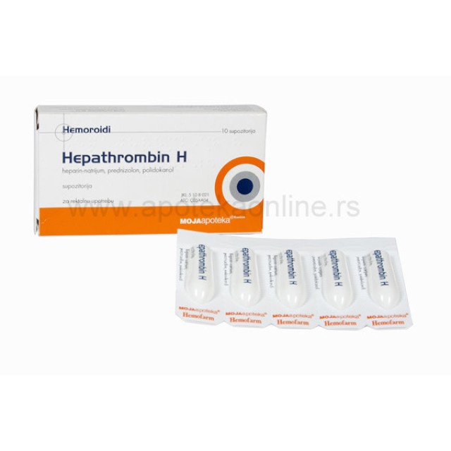 HEPATHROMBIN H REKTALNA MAST - Online Apoteka HEPATHROMBIN H REKTALNA MAST
