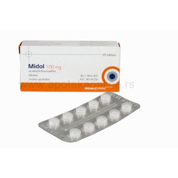 MIDOL 100mg TABLETE MIDOL 100mg TABLETE
