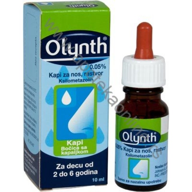 OLYNTH KAPI ZA DECU OD 2 DO 6 GODINA - Online Apoteka OLYNTH KAPI ZA DECU OD 2 DO 6 GODINA