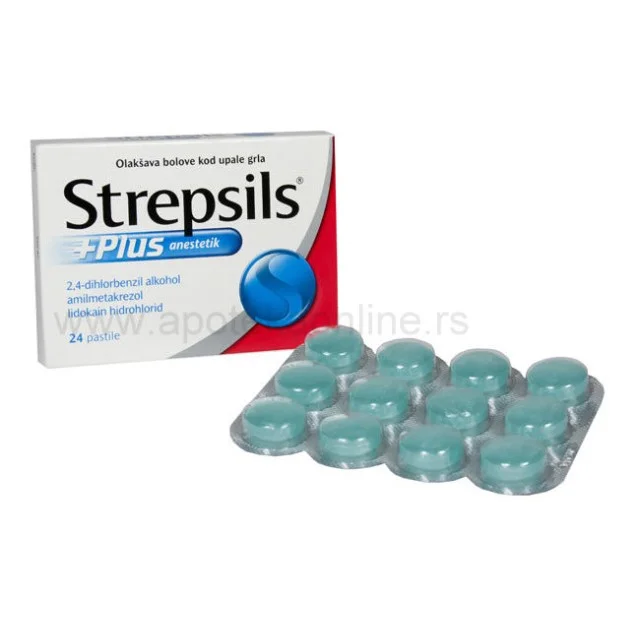 STREPSILS PLUS PASTILE