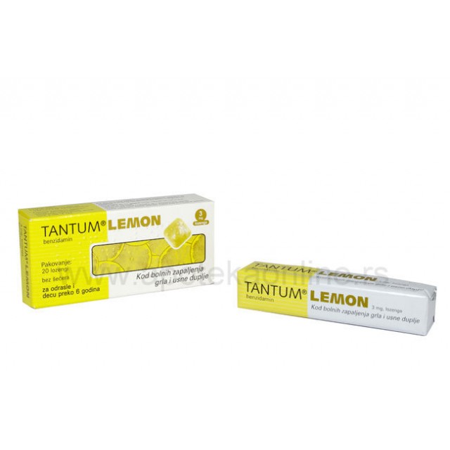 TANTUM LIMUN LOZENGE - Online Apoteka TANTUM LIMUN LOZENGE