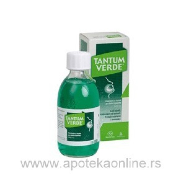 TANTUM VERDE RASTVOR ZA ISPIRANJE USTA - Online Apoteka TANTUM VERDE RASTVOR ZA ISPIRANJE USTA