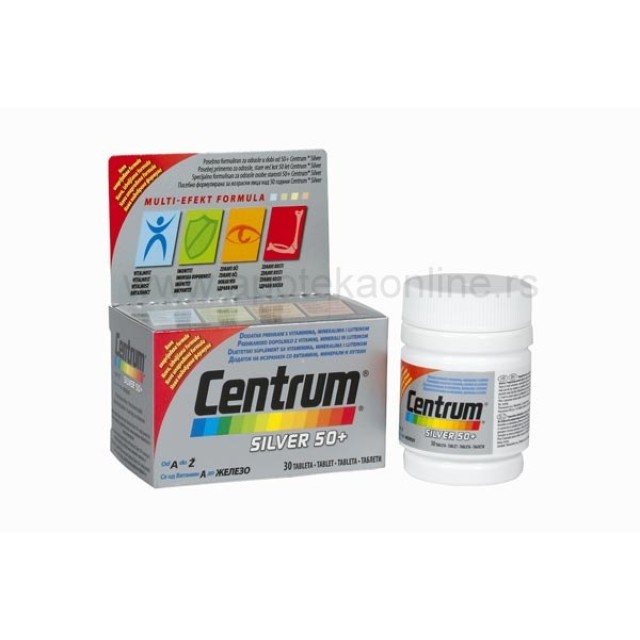 CENTRUM SILVER 50+ 30 TABLETA