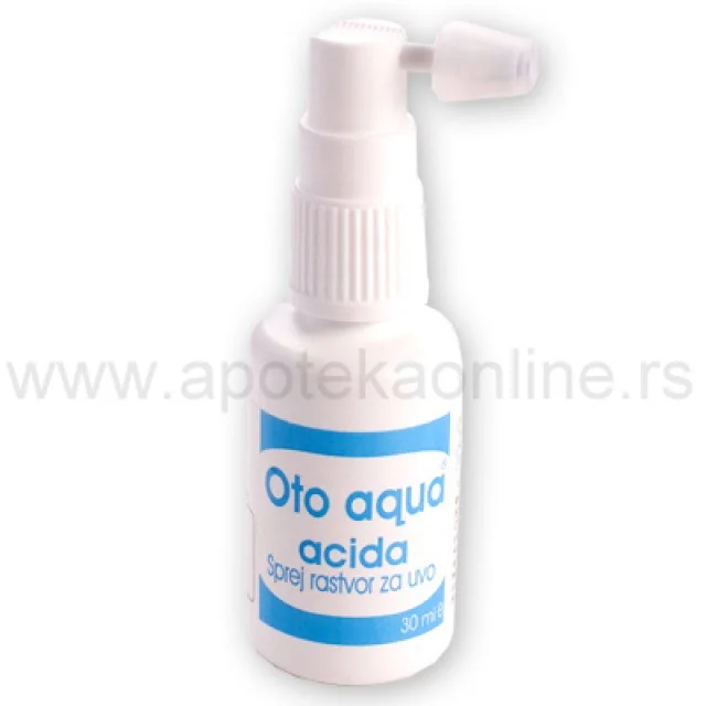 OTO AQUA ACIDA SPREJ ZA UHO - Online Apoteka OTO AQUA ACIDA SPREJ ZA UHO