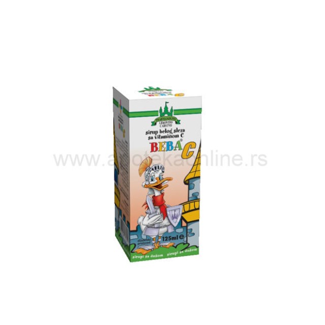 BEBA C SIRUP BELOG SLEZA SA VITAMINOM C - Online Apoteka BEBA C SIRUP BELOG SLEZA SA VITAMINOM C