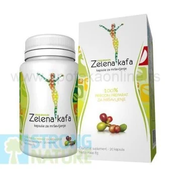 STRONG NATURE ZELENA KAFA 20x400mg
